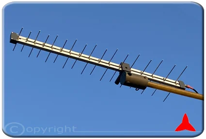 Protel ARL470F790XS ITU-R Antenna di misura logaritmica direzionale Banda DVB-T frequenza 470-790 MHz