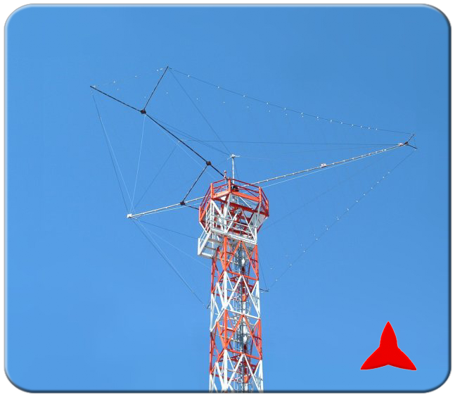 Protel ARL530.1 Antenna Log-periodica Logaritmica Direzionale HF 2-30 MHz