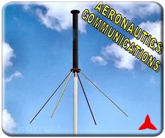 Protel ARO2A13X  Antenna Ground Plane Omnidirezionale Banda aerea TBT 110 174 MHz