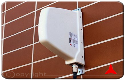 Protel ARP4512XZ Antenna UHF direzionale per trasmissioni TV DVB-T 470 860 MHz