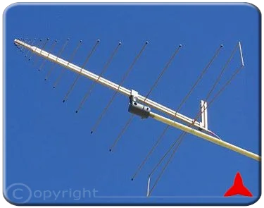 Protel ARL70V2500XZ VHF UHF SHF Antenna logaritmica di misura banda VHF UHF SHF 70-2500 MHz