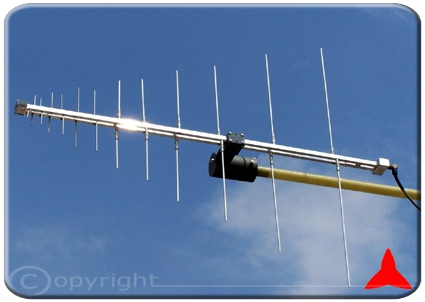 Protel ARL170R/F1000XZ Antenna logaritmica di misua e monitoraggio UHF VHF 170-1000 MHz