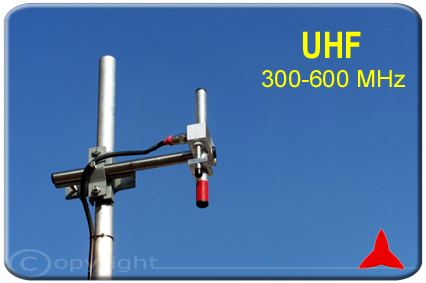 antenna dipolo uhf 300-600MHz PROTEL